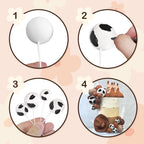 23pcs Cowboy Cake Decorations Cowboy Hat Boot Cake Toppers Western Cowboy Birthday Baby Shower for Western Theme Party Favors Supplies