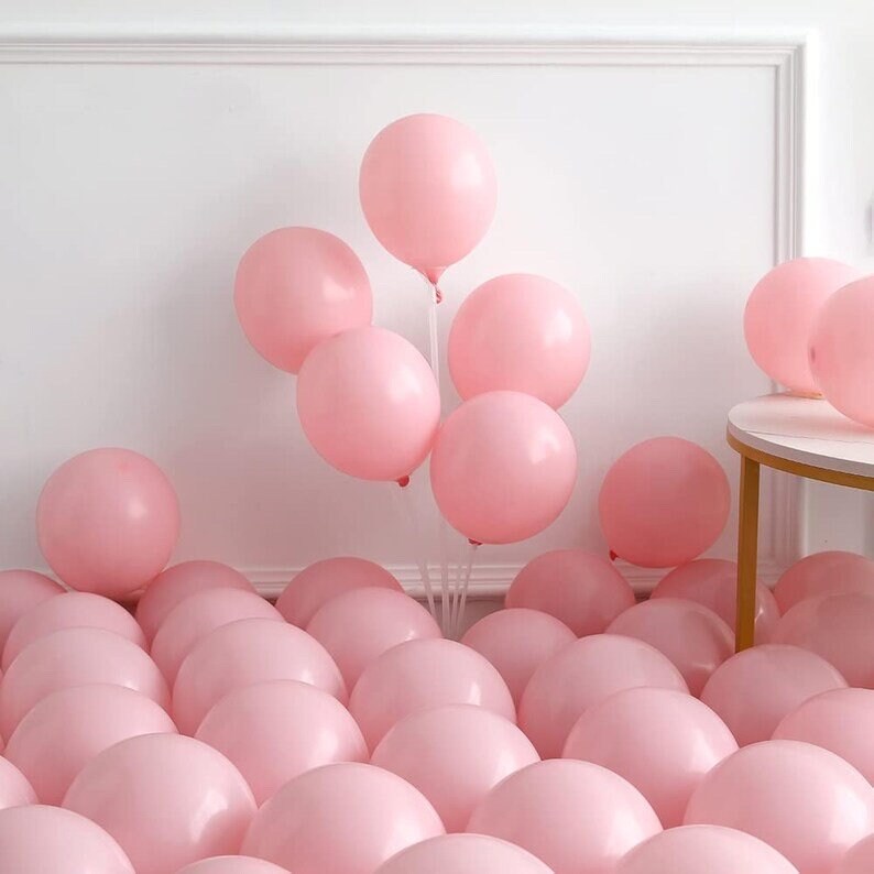 140PCS Dusty Green Pink Balloon Garland Arch Kit Retro Pink Mist Green Blue Haze Ivory Cream White Pastel Pink Balloons
