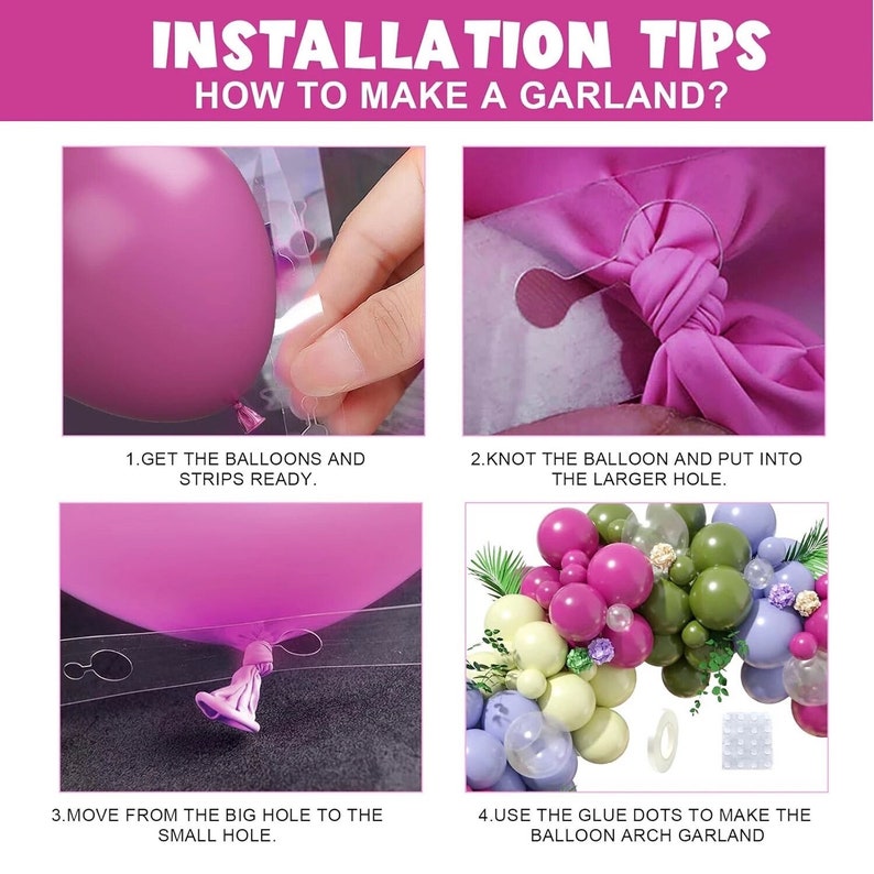 Pink Green Balloon Arch Kit, 114pcs Balloon Garland, Birthday Party Decorations, Boho Balloon Arch, Baby Shower Decor, Photo Backdrop