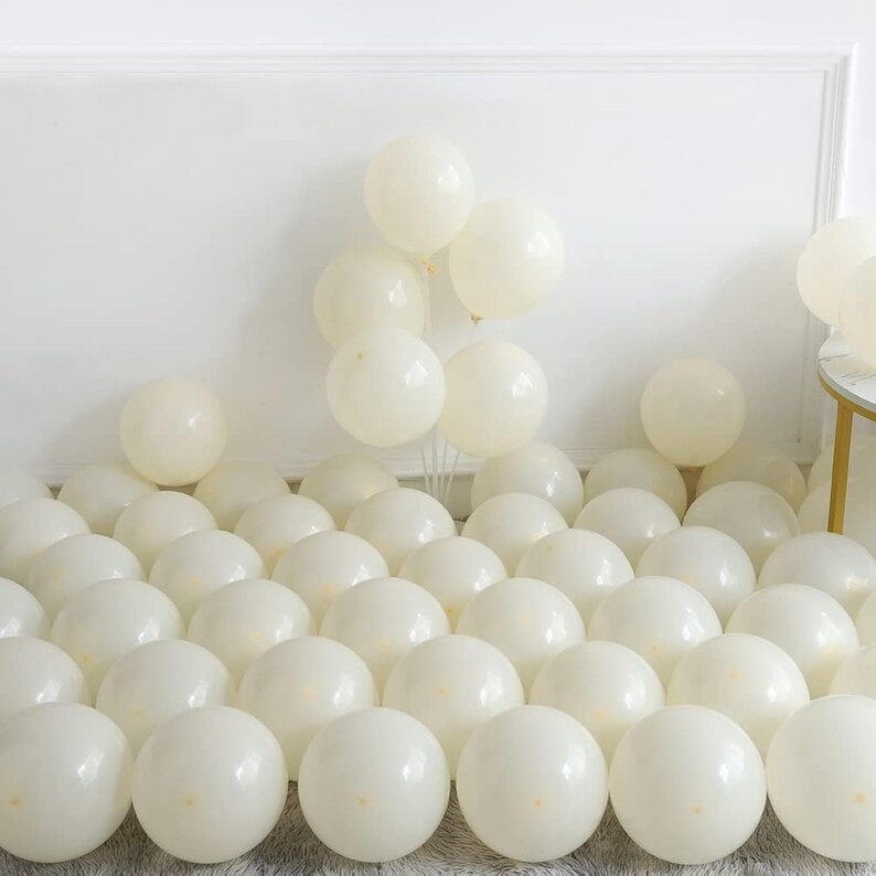 140PCS Dusty Green Pink Balloon Garland Arch Kit Retro Pink Mist Green Blue Haze Ivory Cream White Pastel Pink Balloons
