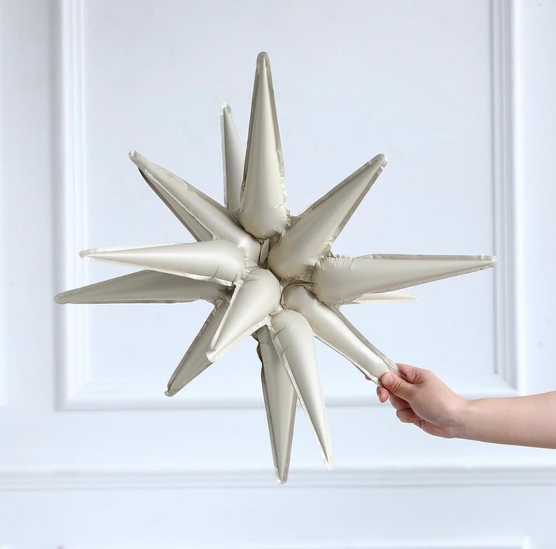 Neutral Balloon Arch Kit 148Pcs Boho Brown Sand White and Gold Latex Balloon Garland with Cream Star Foil Balloon