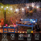 5 Pack 1000 LED Plug in Firework Lights Starburst Lights for Christmas Garden/Patio/Wedding/Party/Bedroom Outdoor or Indoor Decor,Waterproof