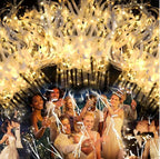 28 PCS light up wands for wedding, Wedding Wands Streamers with 3 Colorful Flashing Modes, Fairy Wands, LED Silk Fairy Wand  for Wedding