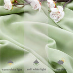 Wedding Arch Drape Sage Green Wedding Decor 3 Panels 6 Yards Chiffon Fabric Backdrop Curtain for Ceremony Party Ceiling
