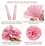 42PCS 21st Birthday Decorations Kit for Girls Women, Rose Gold Happy 21st Bday Banner Balloon Honeycomb Centerpiece Swirl Paper Pompom Party