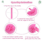Flamingo Party Supplies, Hawaiian Party Decorations Flamingo and Pineapple Honeycomb Ball Paper Lanterns Paper Fans Pom poms Flowers
