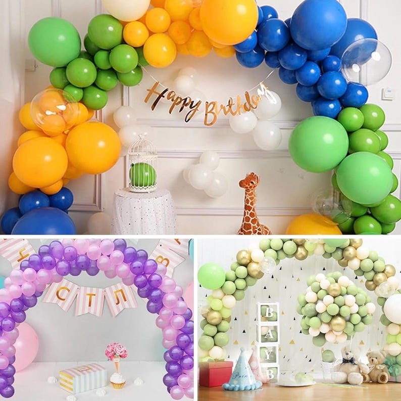 13FT Table Balloon Arch Kit Stand – Adjustable Balloon Arch Stand for Table, Reusable Balloon Table Arch Frame for Birthday, Baby Shower