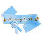 Bear Baby Shower Decorations Boy,80pcs Balloons, Wood Grain Blocks with Letter,"We can bearly wait"Backdrop,Banner,Balloon Blue Brown Bear