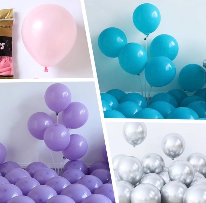 Mermaid Party Balloon Arch Kit, 154Pcs Green Purple Little Mermaid Party Decorations Balloon Garland, Under the Sea Summer Birthday Party