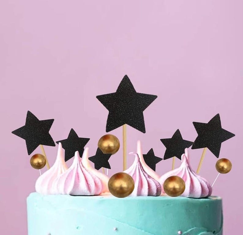 16 PCS Basketball Theme Cake Toppers, Cake Decoration for Boy birthday Party Decorations Supplies