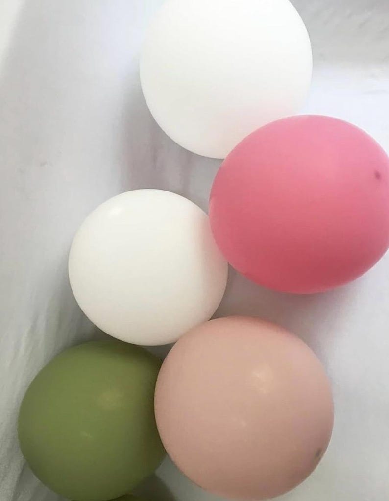 Bachelorette Decorations Pink Green- Bridal Shower Party Decor and Supplies Kit for Wedding With Foil Balloons Table Confetti Scatters
