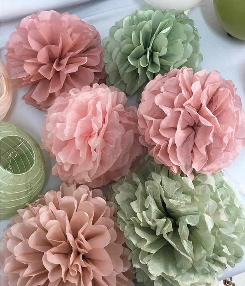 Bachelorette Decorations Pink Green- Bridal Shower Party Decor and Supplies Kit for Wedding With Foil Balloons Table Confetti Scatters