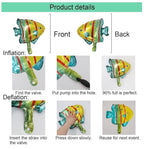 Under The Sea Balloon Garland Kit, Ocean Birthday Decorations, Sea Creature Balloon Arch, Nemo Party Decor, Fish Balloons, Baby Shower