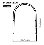 Metal Garden Arch, Wedding & Event Decoration, Garden Trellis for Climbing Plants, Assemble Freely 2 Sizes for Climbing Plant Bridal Party