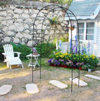 Metal Garden Arch, Wedding & Event Decoration, Garden Trellis for Climbing Plants, Assemble Freely 2 Sizes for Climbing Plant Bridal Party