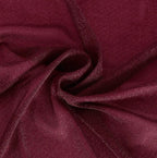 Wedding Arch Draping Fabric, 1 Panel 18FT Burgundy Sheer Backdrop Curtain Chiffon Fabric Drapery Voile Scarf Draping Panels for Wedding Arch