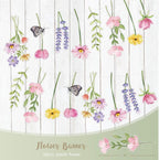 Baby in Bloom Baby Shower Decorations Party Supplies, Spring Wildflower Baby Shower Decorations, Mom to Be Decoration, It’s a Girl Decor