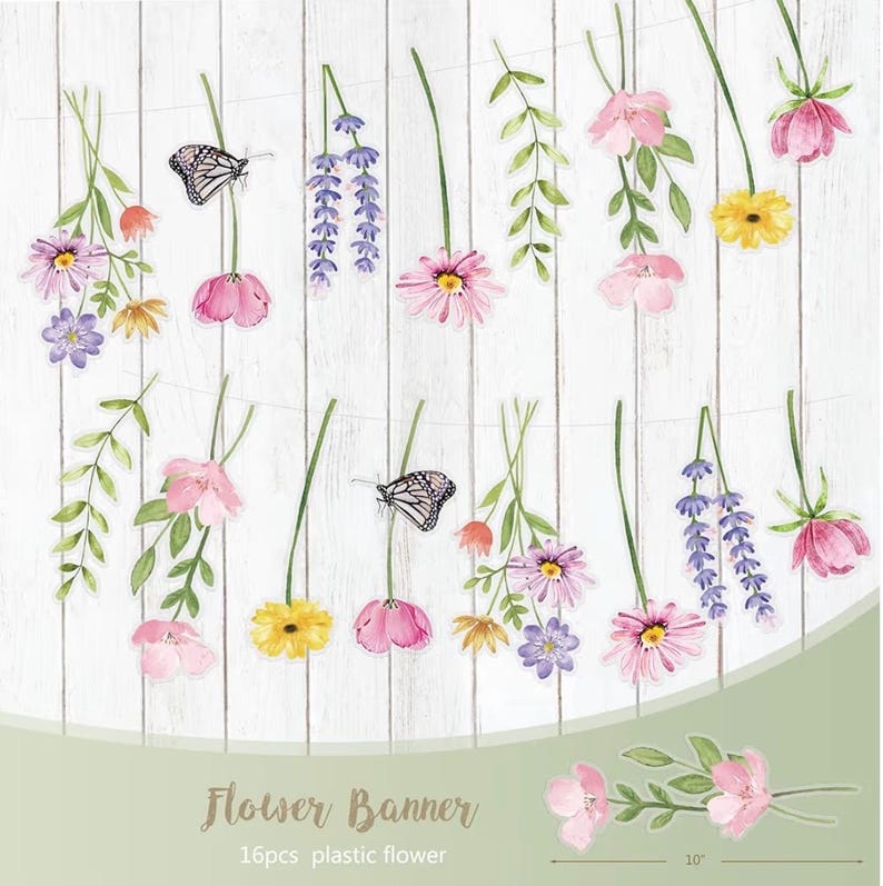 Baby in Bloom Baby Shower Decorations Party Supplies, Spring Wildflower Baby Shower Decorations, Mom to Be Decoration, It’s a Girl Decor
