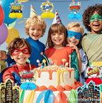 10 Pieces Hero Party Decoration, Hero Honeycomb Centerpieces 3D Table Topper Standing Decorations, Hero-Theme Party Supplies for Birthday